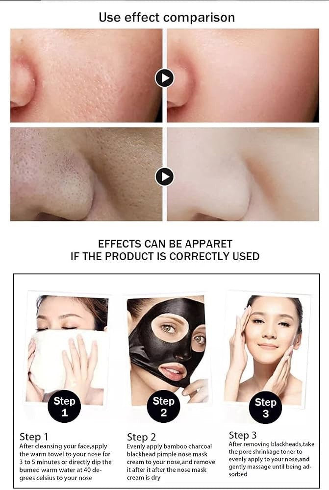 Aichun Beauty Dead Sea Mud Peel Off Face Mask 120ml Pack of 3 Pack Deep Clean - Lumi and Leo