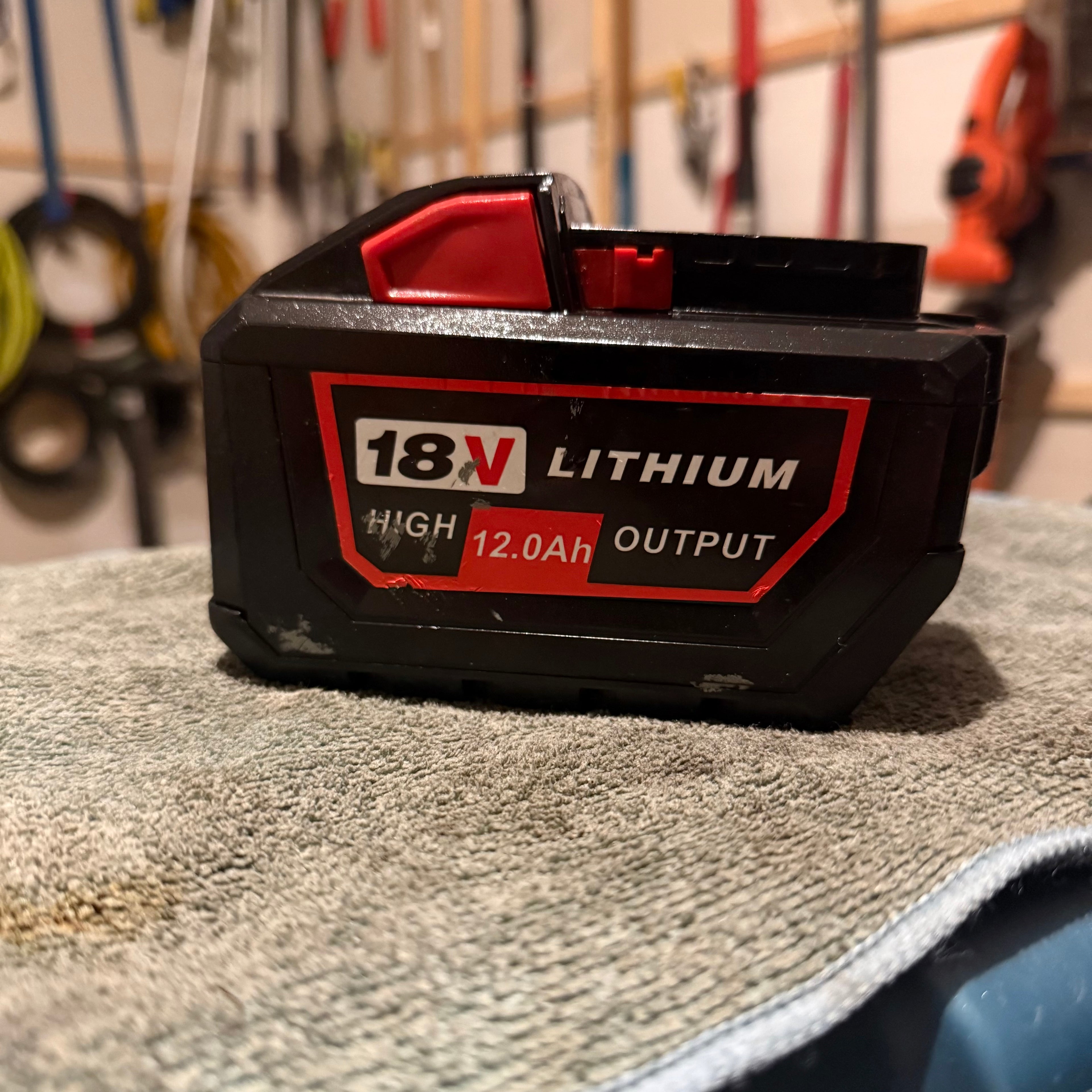Milwaukee M18 Compatible 18V 12.0Ah High Output Battery