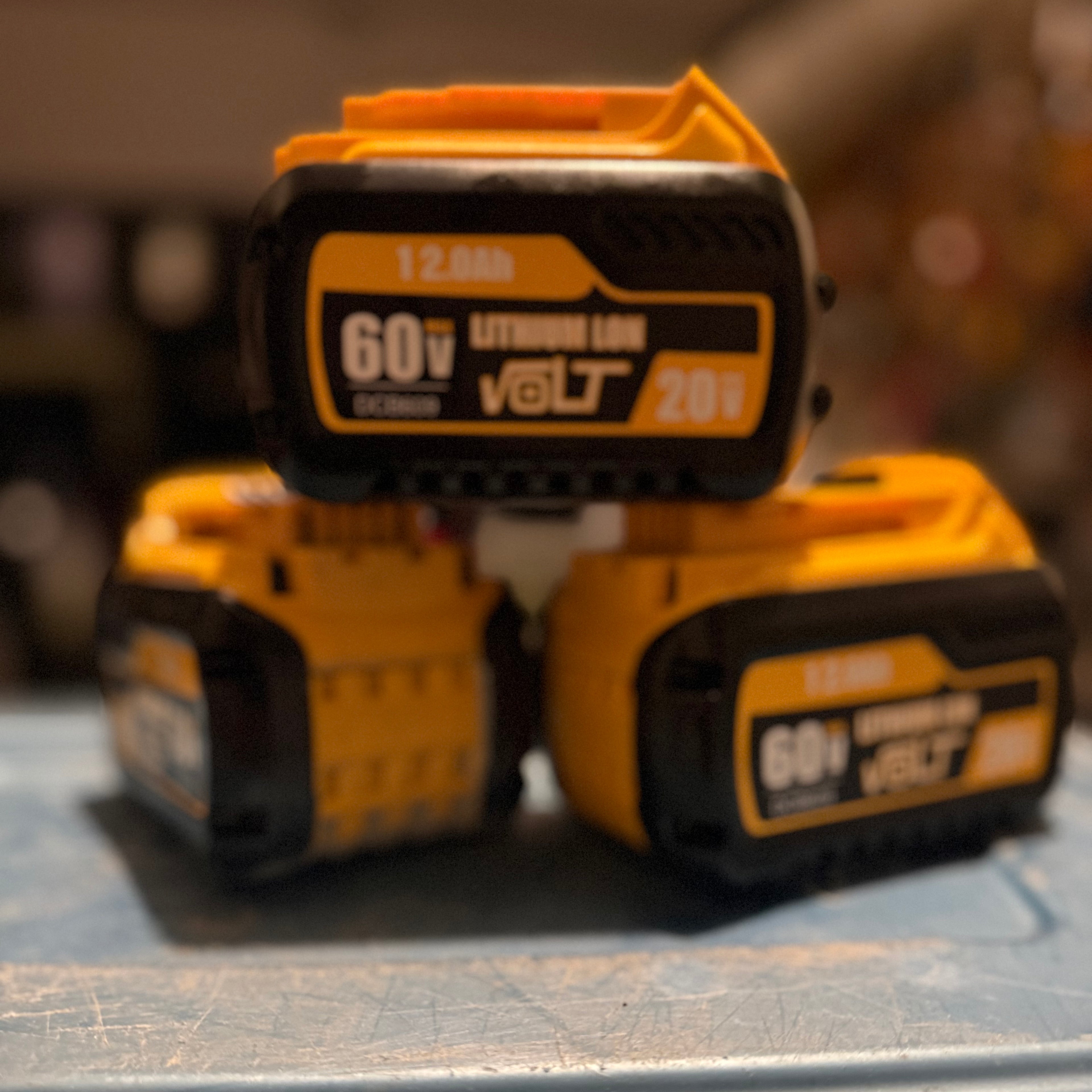 DEWALT FLEXVOLT 12.0Ah BATTERIES – $60 EACH OR 3 FOR $150