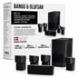 BO-9 Home Theater Speaker System 2500W Home Audio Surround Sound Black - Lumi and Leo