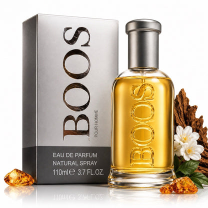BOOS Pour Homme Eau de Parfum 110ml Men's Fragrance Natural Spray - Lumi and Leo