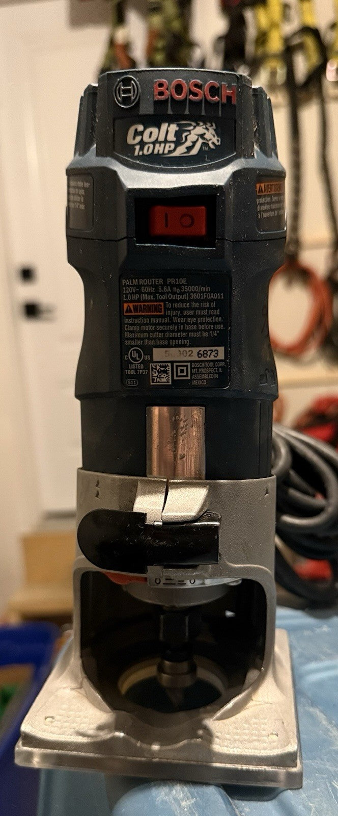 BOSCH COLT PR10E 1.0HP PALM ROUTER – PROFESSIONAL WOODWORKING TOOL