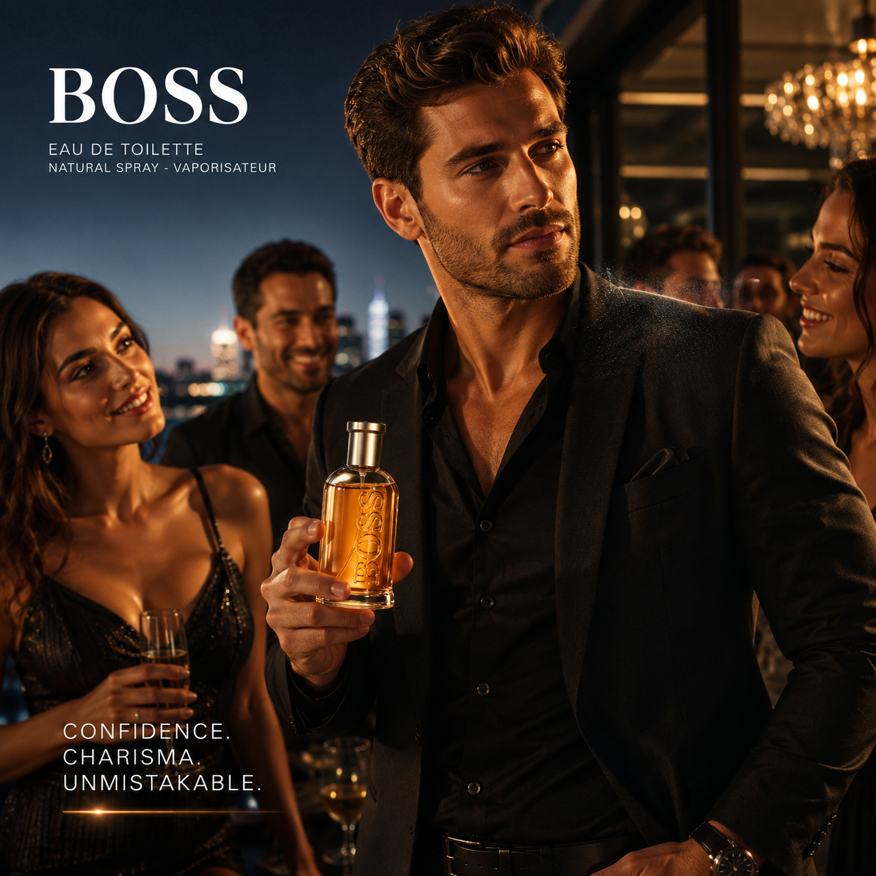 BOSS Bottled Eau De Toilette 100ml Men's Cologne Spray New Factory Sealed - Lumi and Leo