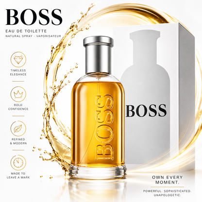 BOSS Bottled Eau De Toilette 100ml Men's Cologne Spray New Factory Sealed - Lumi and Leo