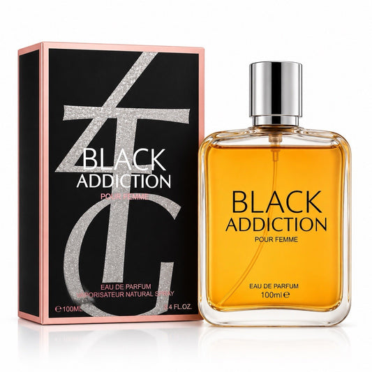 Black Addiction Pour Femme Eau De Parfum for Women 100ml Long Lasting - Lumi and Leo