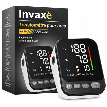 Blood Pressure Monitor Automatic Blood Pressure Machine for Home Use Large Color - Lumi and Leo