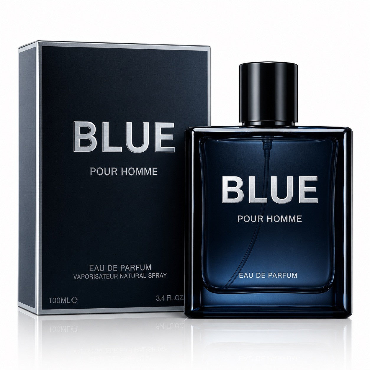 Blue Pour Homme Eau de Parfum 100ml Men's Cologne Long Lasting Fragrance Spray - Lumi and Leo
