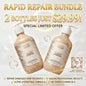 Bondi Boost Rapid Repair Shampoo 300ml x2 Damaged Hair Sulfate Free - Lumi and Leo