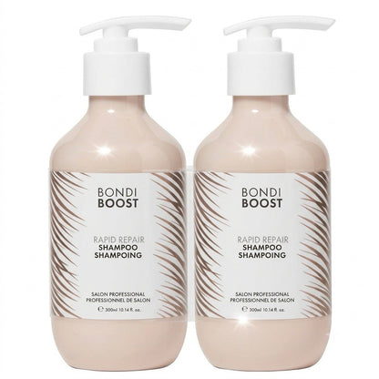 Bondi Boost Rapid Repair Shampoo 300ml x2 Damaged Hair Sulfate Free - Lumi and Leo