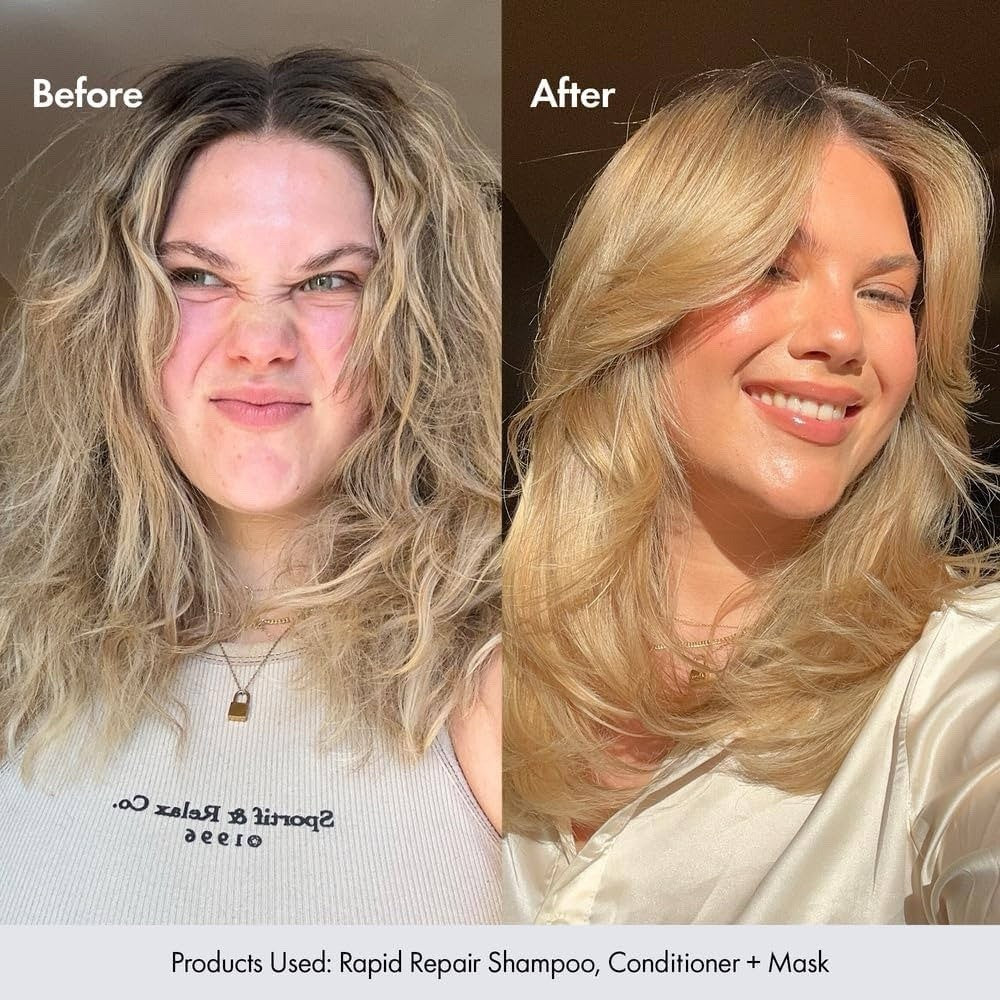 Bondi Boost Rapid Repair Shampoo 300ml x2 Damaged Hair Sulfate Free