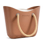 BunkerBay EVA Waterproof Beach Tote Bag Large Rope Handle Terracotta - Lumi and Leo