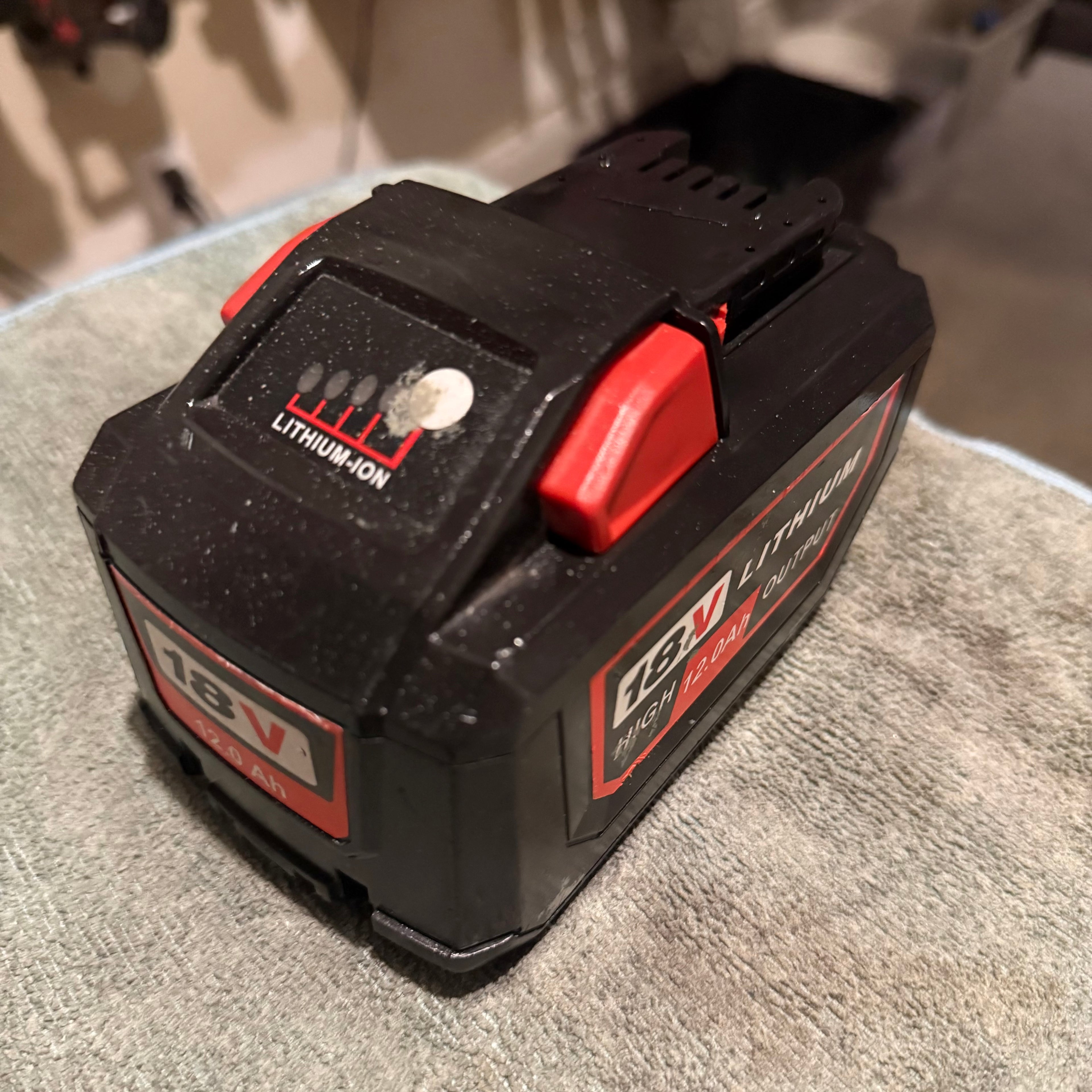 Milwaukee M18 Compatible 18V 12.0Ah High Output Battery