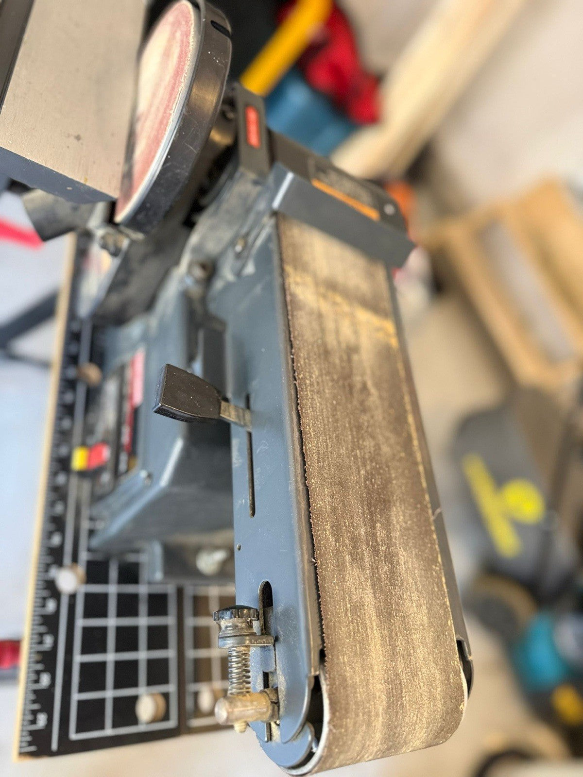 CRAFTSMAN BELT & DISC SANDER + JOBMATE WORK STAND - Lumi and Leo
