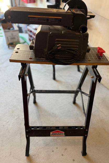 CRAFTSMAN BELT & DISC SANDER + JOBMATE WORK STAND - Lumi and Leo