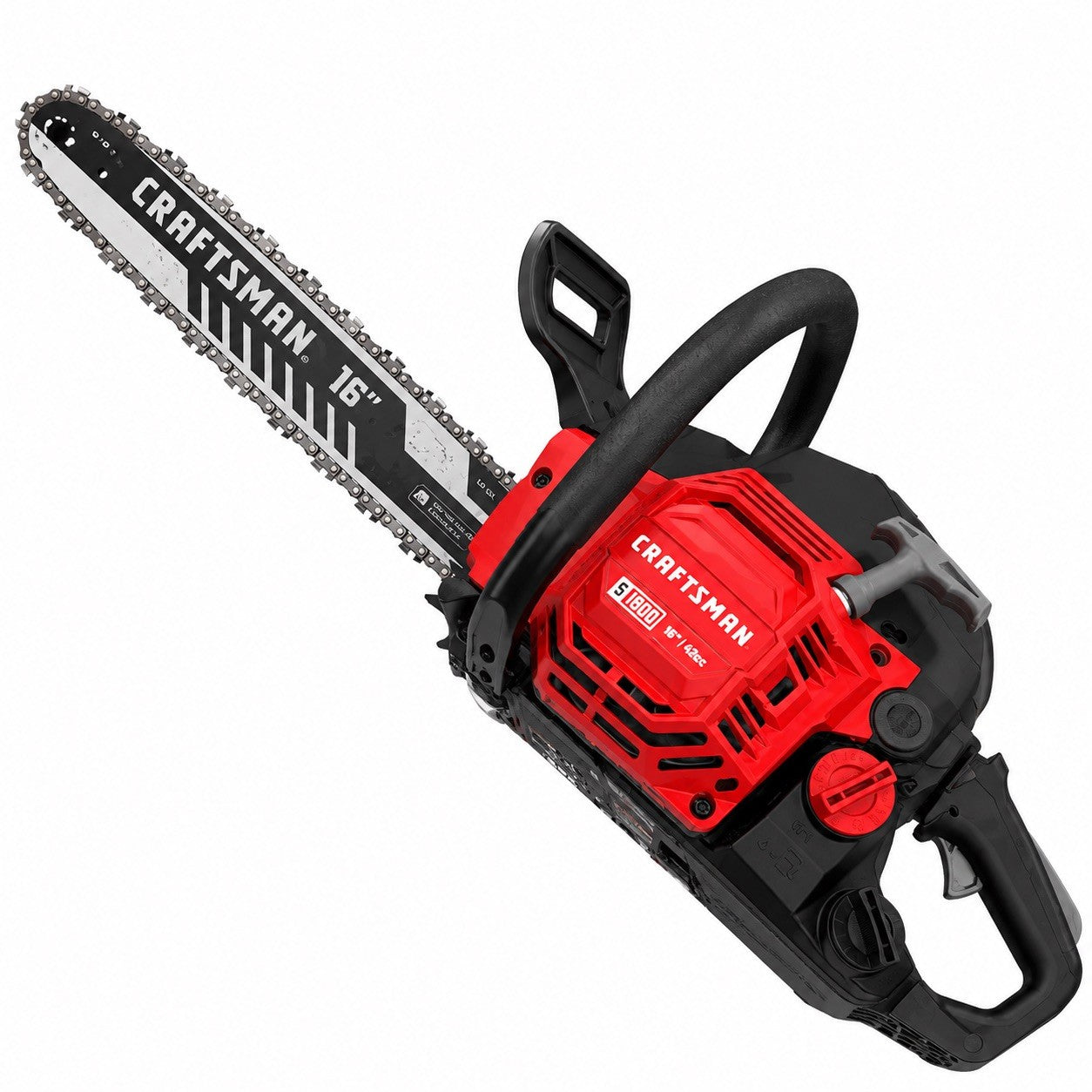 CRAFTSMAN S210 14" 42cc 2-Cycle Gas Chainsaw Tested & Working - Lumi and Leo
