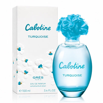 Cabotine Turquoise 100ml EDP Perfume for Women by Gres Paris Spray New Sealed - Lumi and Leo