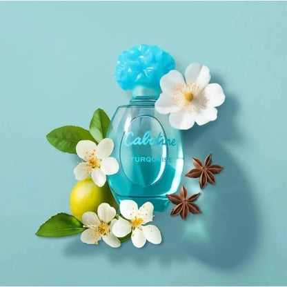Cabotine Turquoise 100ml EDP Perfume for Women by Gres Paris Spray New Sealed - Lumi and Leo