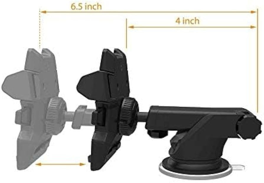 Car Phone Mount Holder Dashboard Windshield Suction Cup Model B-02 New - Lumi and Leo