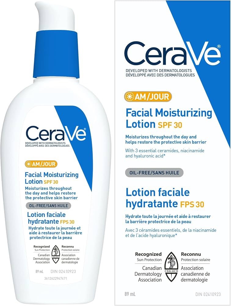 CeraVe AM&PM,  2oz., Facial Moisturizing Lotion, SPF30, Exp. 01/26 -2 Pack - Lumi and Leo