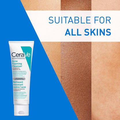 CeraVe Acne Foaming Cleanser 150 mL 2 pack - Lumi and Leo