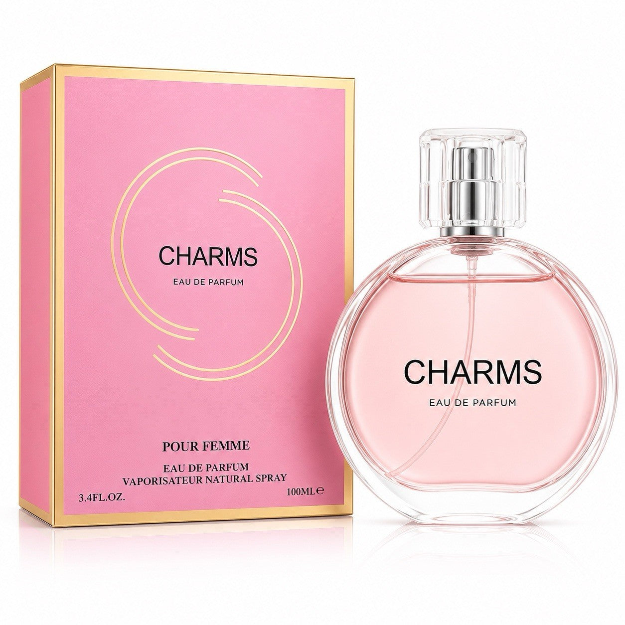 Charms Eau De Parfum for Women 100ml Long Lasting Floral Perfume Spray - Lumi and Leo