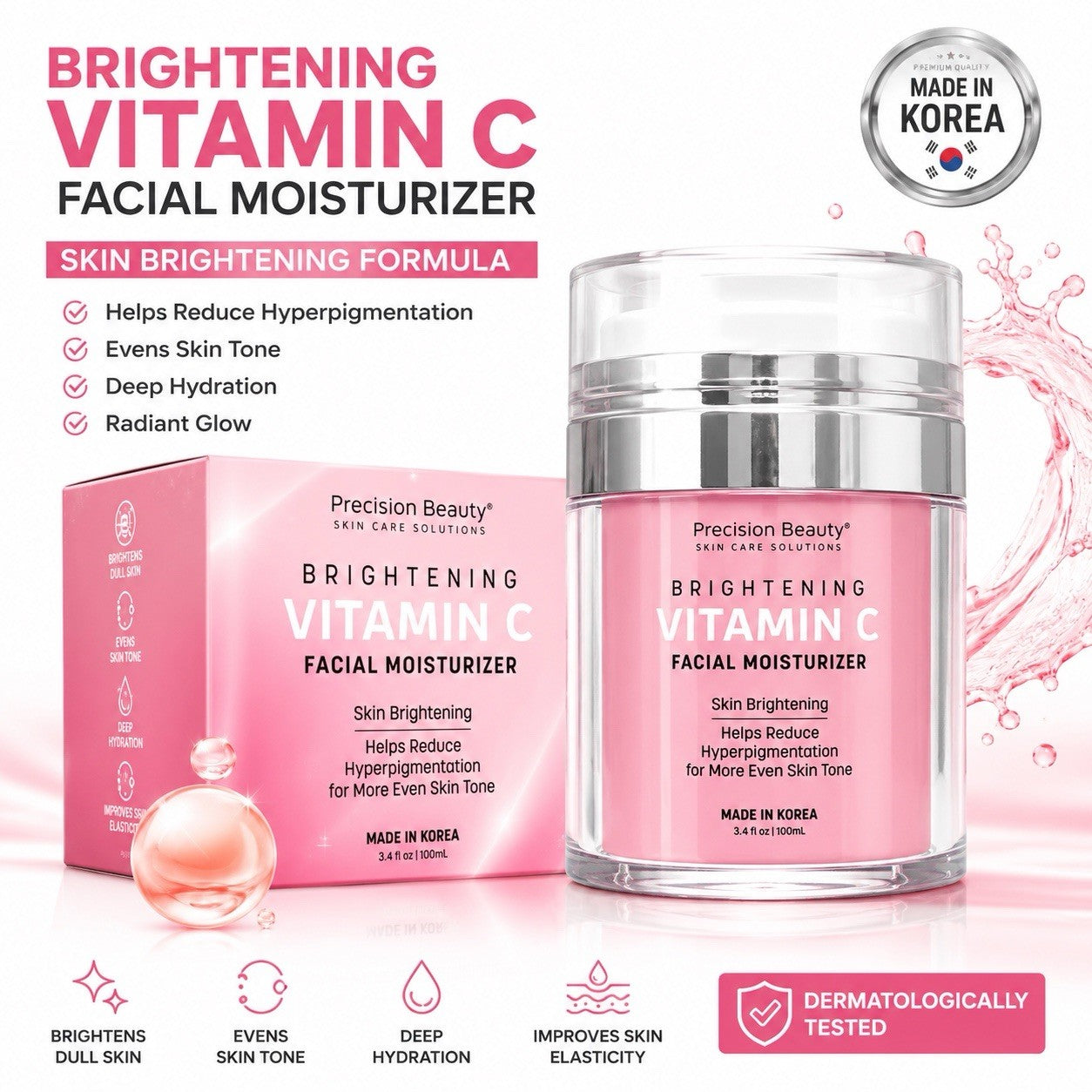 Clinical Works Vitamin C Facial Moisturizer Ultra-Hydrating 3.2 fl oz - Lumi and Leo
