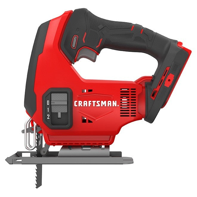 Craftsman V20 CMCS600 Cordless Variable Speed Jigsaw Red (Tool Only) - Lumi and Leo