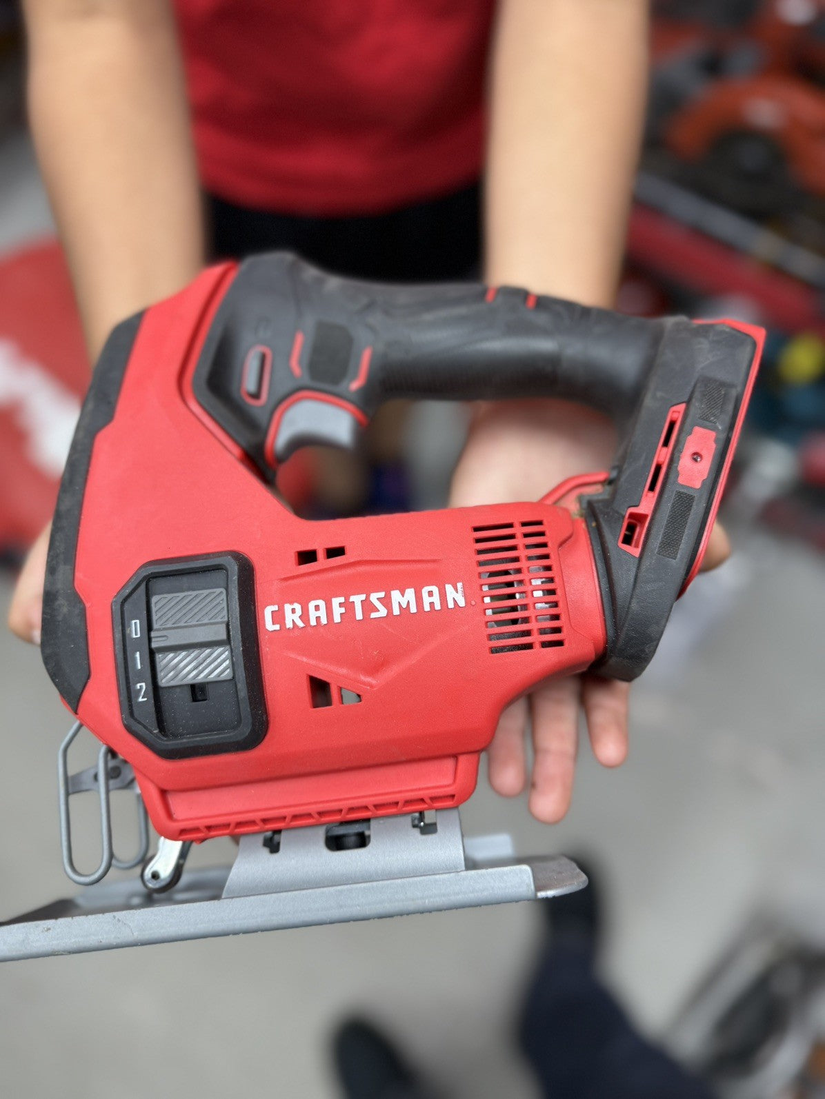 Craftsman V20 CMCS600 Cordless Variable Speed Jigsaw Red (Tool Only)