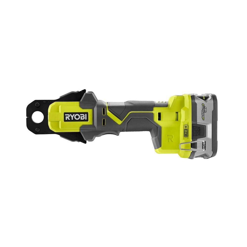 Crimp Ring Press Tool RYOBI 18-Volt ONE+ PEX Pouch Belt Clip Guage Tool-Only