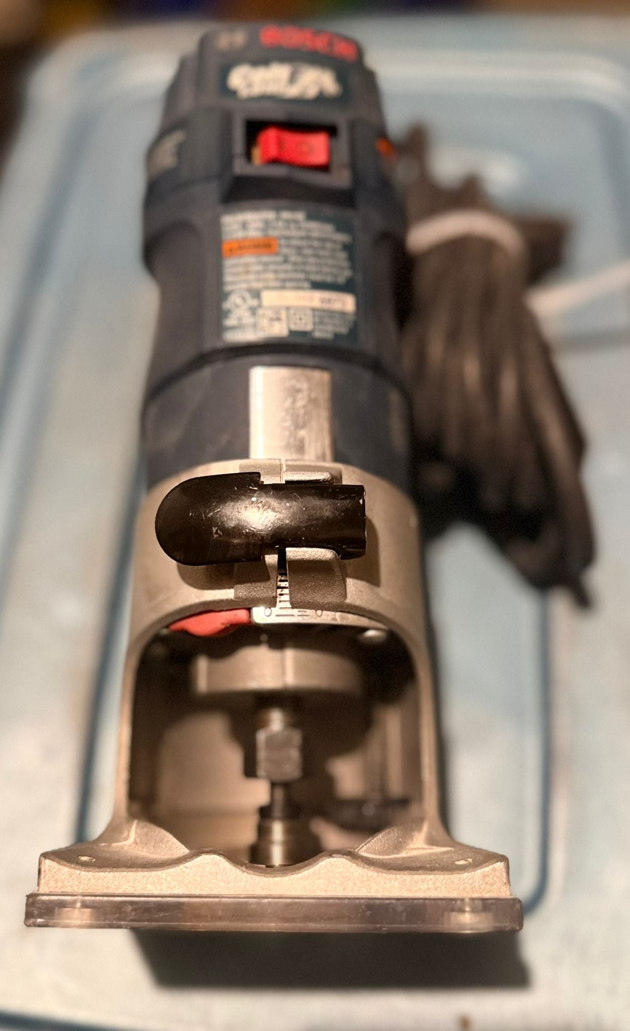 TESTED & WORKING BOSCH COLT PR10E 1.0HP PALM ROUTER – PROFESSIONAL WOODWORKING TOOL