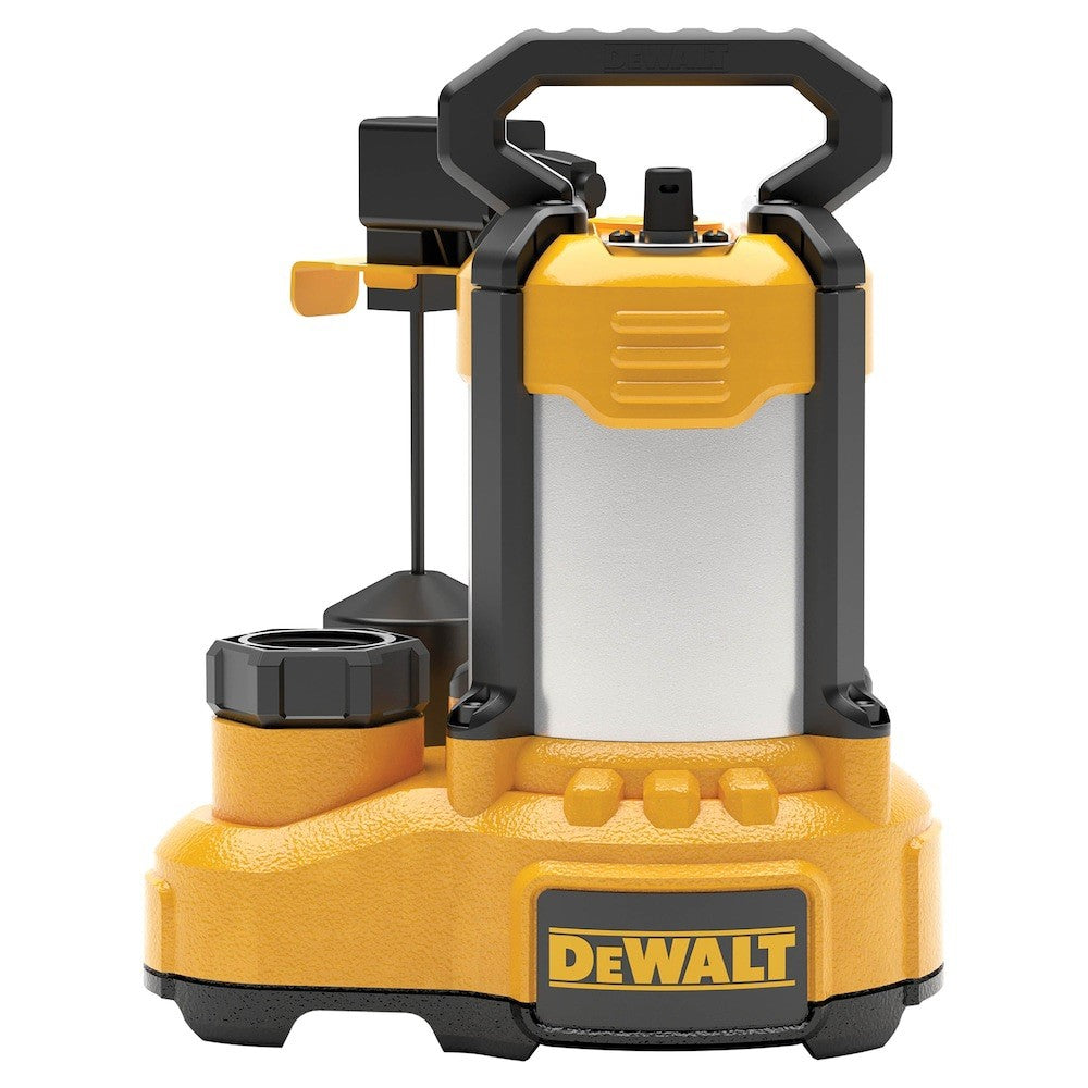 DEWALT® 1/2 HP Stainless Steel and Cast Iron, Efficient, Fully Submersible Sump - Lumi and Leo