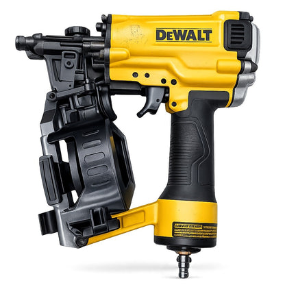 DEWALT 15° Pneumatic Coil Roofing Nailer Open Box Roofing Nail Gun - Lumi and Leo