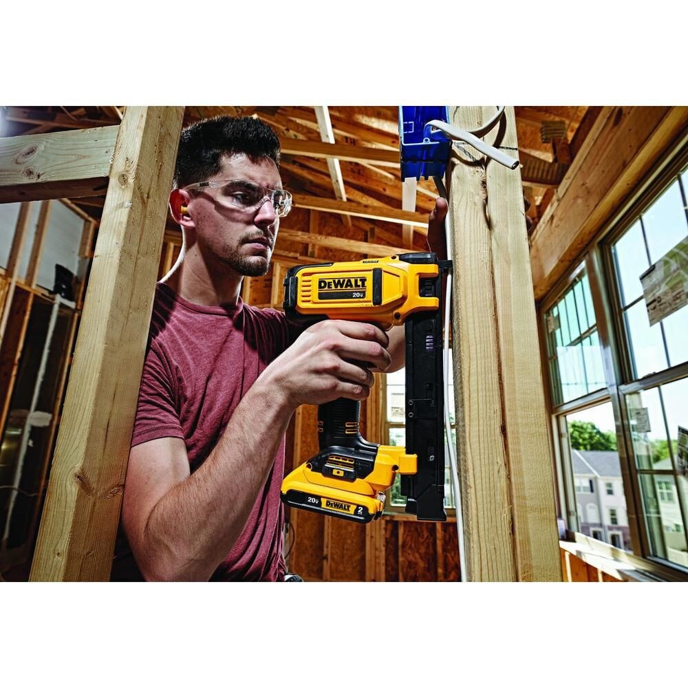 DEWALT 20V MAX Cordless Cable Stapler Tool Only Open Box