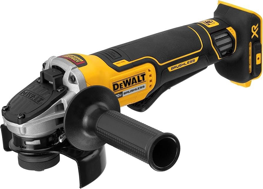 DEWALT 20V MAX XR Brushless 4-1/2/5" Angle Grinder Tool Only Tested Working - Lumi and Leo