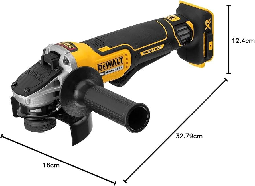 DEWALT 20V MAX XR Brushless 4-1/2/5" Angle Grinder Tool Only Tested Working - Lumi and Leo