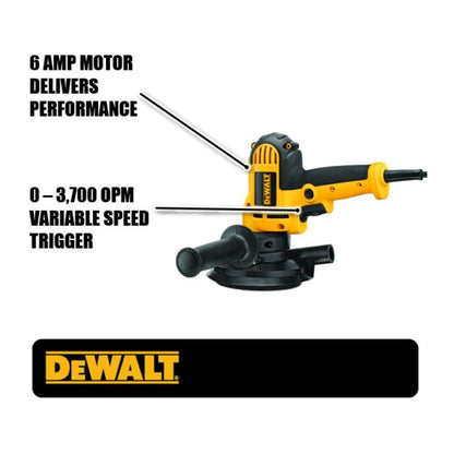 DEWALT CANADA 120V Corded 5-inch VARIABLE SPEED DISC SANDER WITH DUST SHROUD - Lumi and Leo