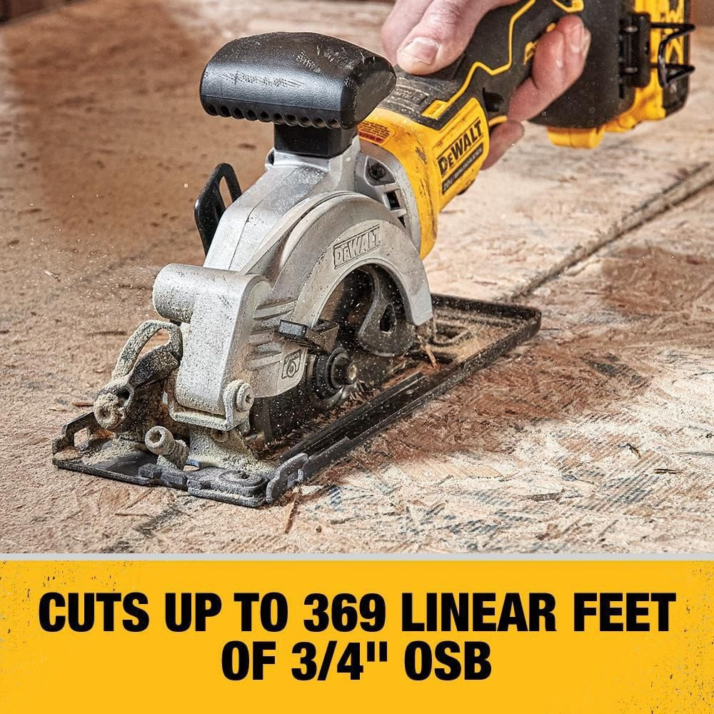 DEWALT DCS571B 20V MAX 4 1/2 INCH COMPACT CIRCULAR SAW (DCS571B) - Lumi and Leo