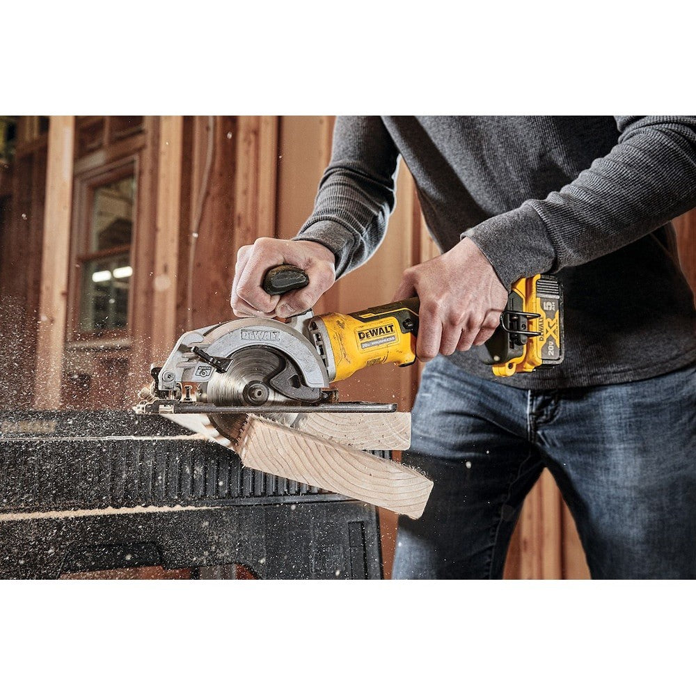 DEWALT DCS571B 20V MAX 4 1/2 INCH COMPACT CIRCULAR SAW (DCS571B) - Lumi and Leo
