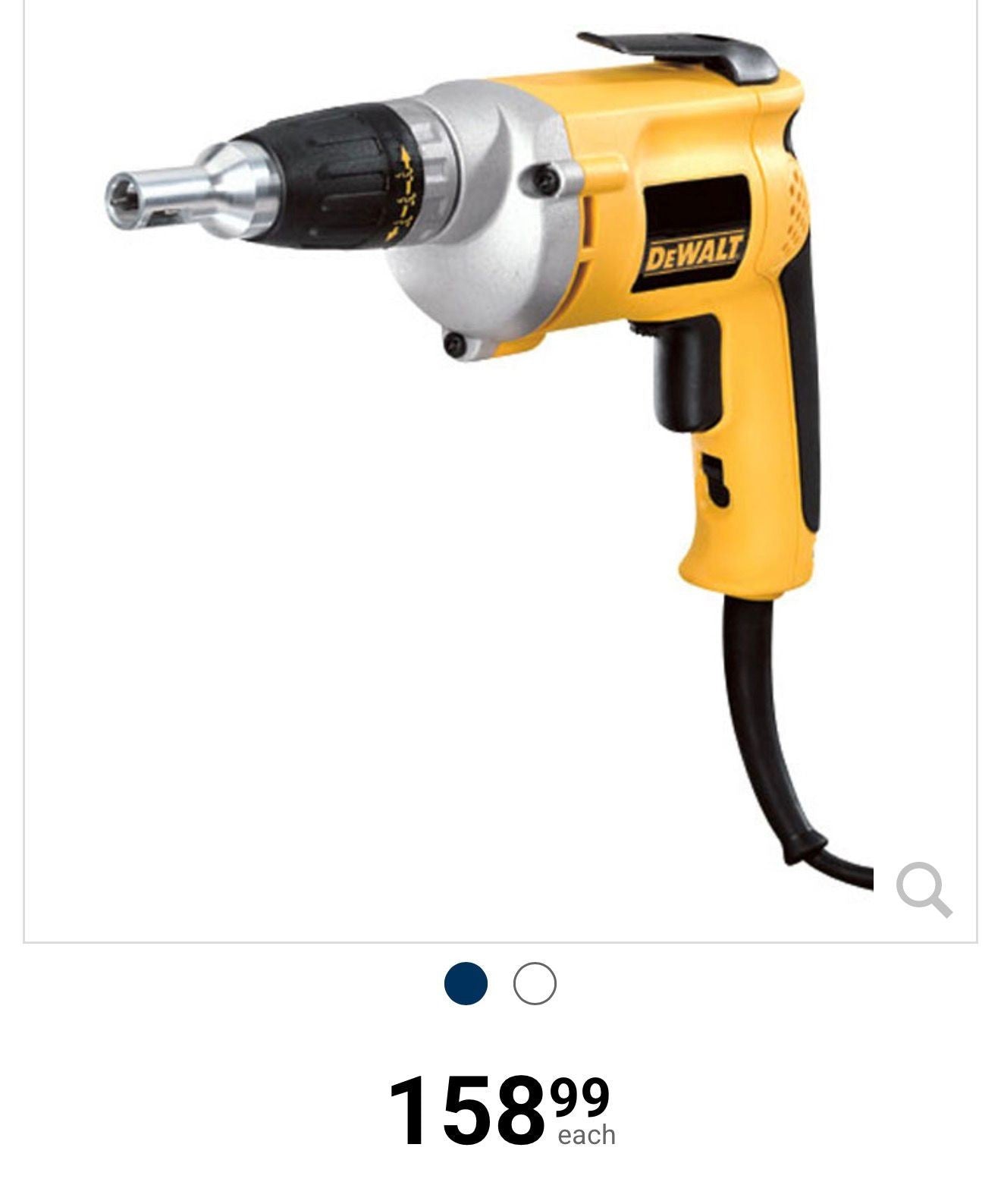 DEWALT PROFESSIONAL DRYWALL SCREW GUN Heavy-Duty Construction Grade Tool