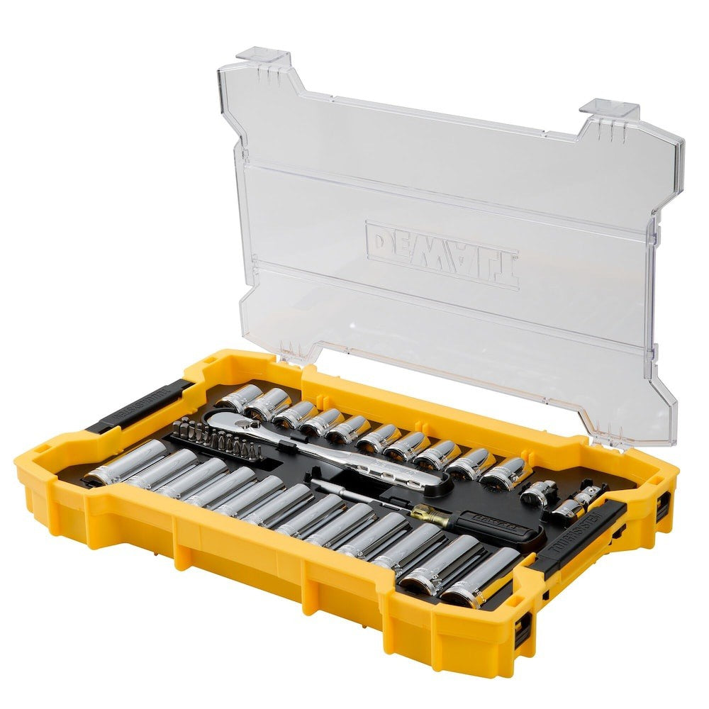DEWALT ToughSystem 2.0 Mechanics Tool Set 85-Piece SAE/MM