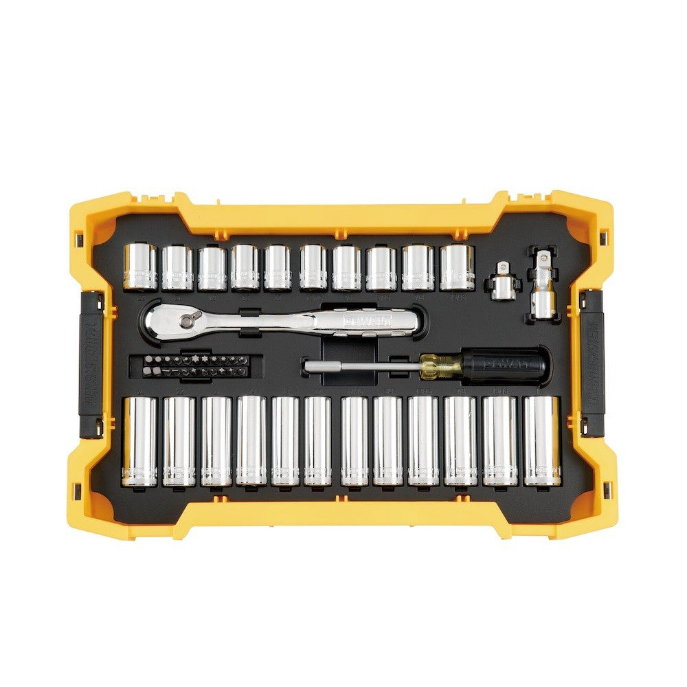 DEWALT ToughSystem 2.0 Mechanics Tool Set 85-Piece SAE/MM - Lumi and Leo