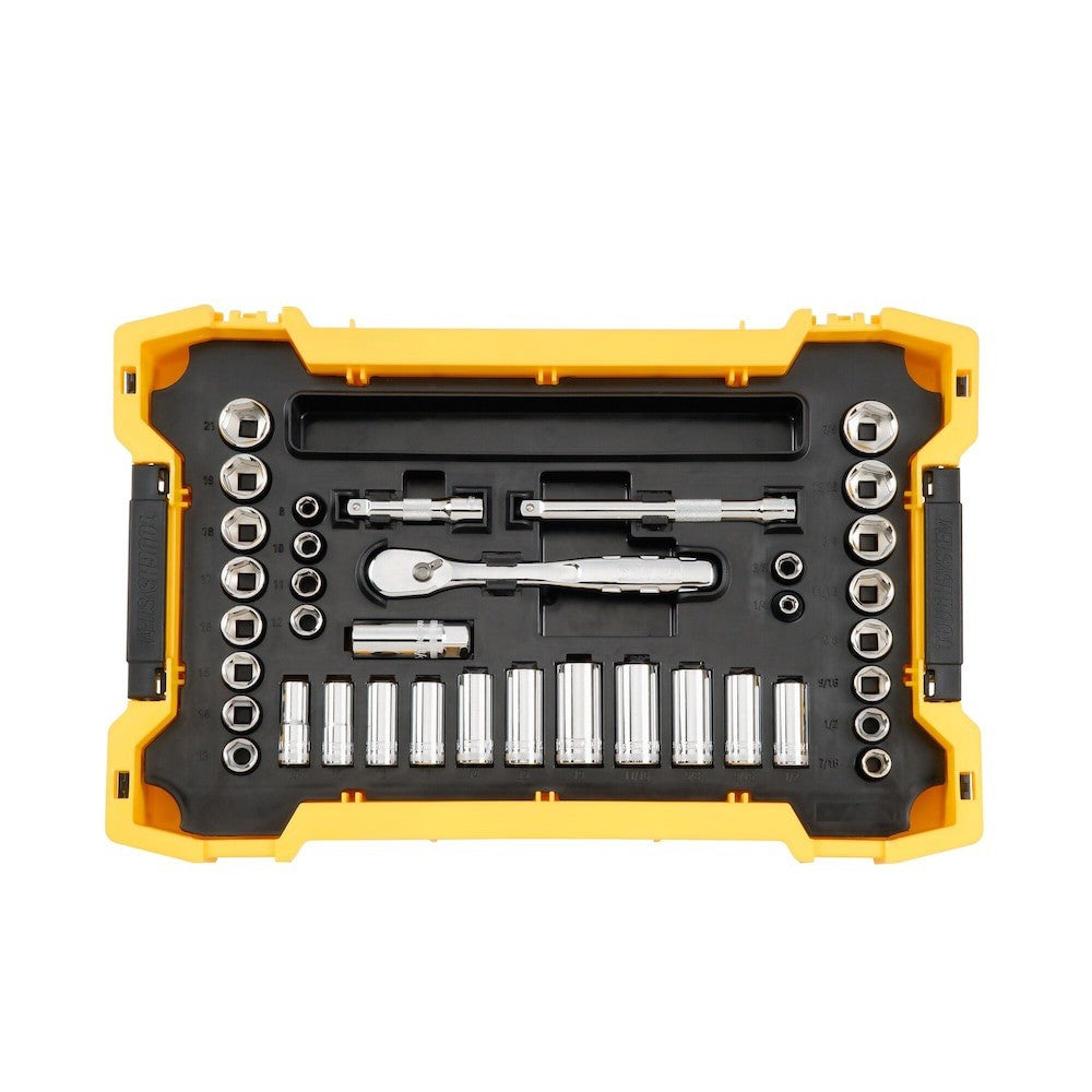 DEWALT ToughSystem 2.0 Mechanics Tool Set 85-Piece SAE/MM