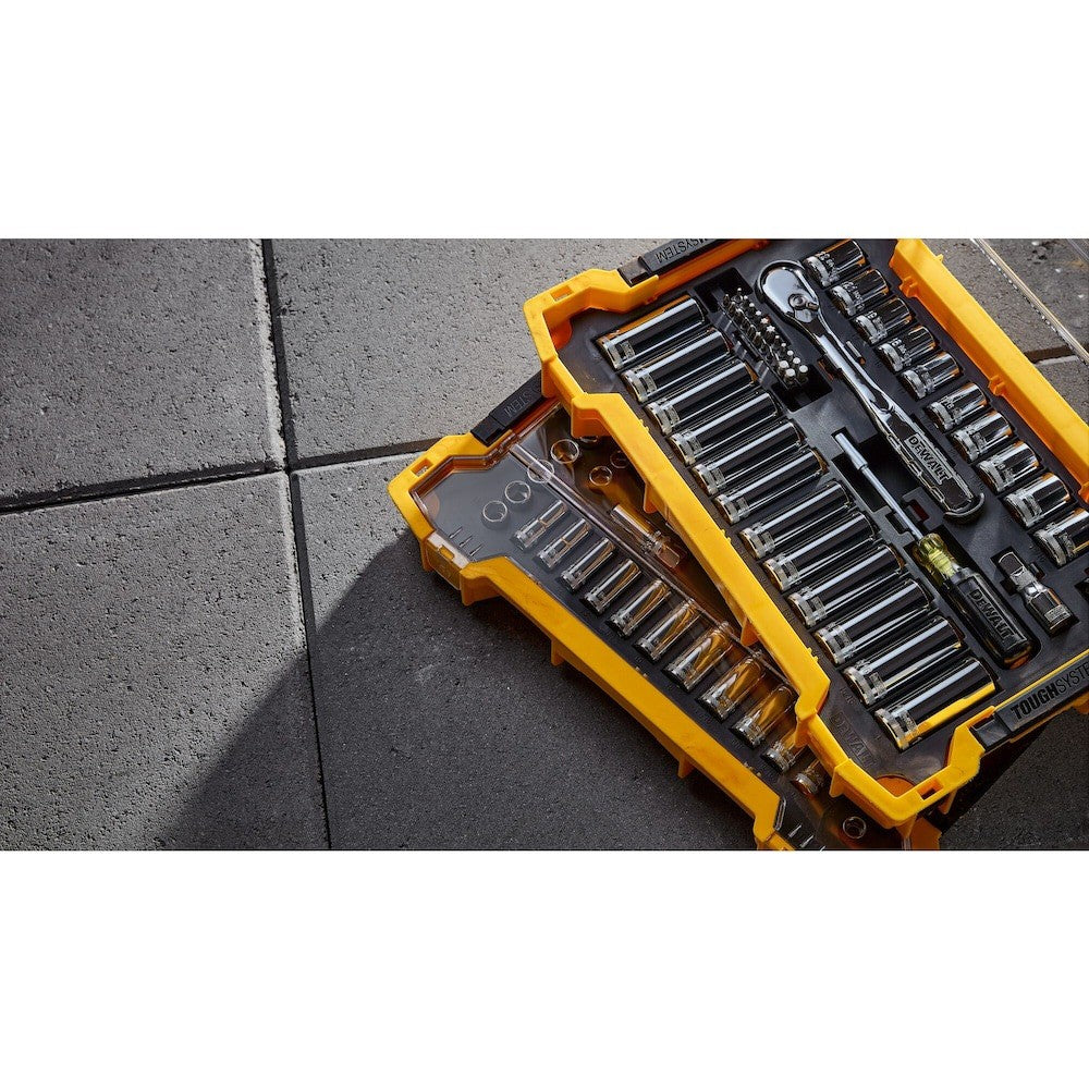 DEWALT ToughSystem 2.0 Mechanics Tool Set 85-Piece SAE/MM - Lumi and Leo