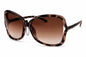 DG Women’s Oversized UV400 Sunglasses Brown Gradient Fashion Shades - Lumi and Leo