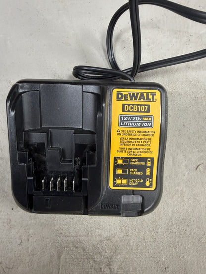 DeWALT DCB107 12V/20V MAX Lithium Ion Charger -202321QC - Lumi and Leo
