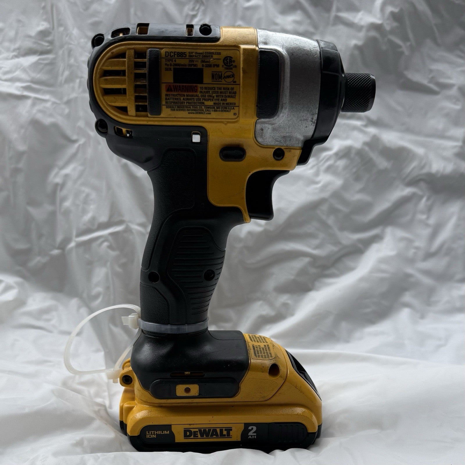 🔥 DeWalt 20V MAX Impact Driver + 2Ah Battery – Tested & Working – $110 🔥