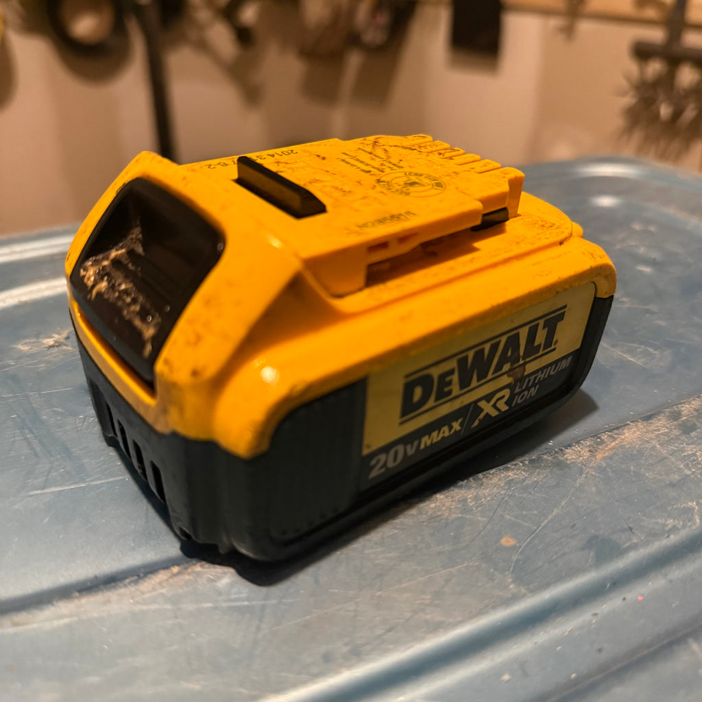 DEWALT 20V MAX XR BATTERY – $60