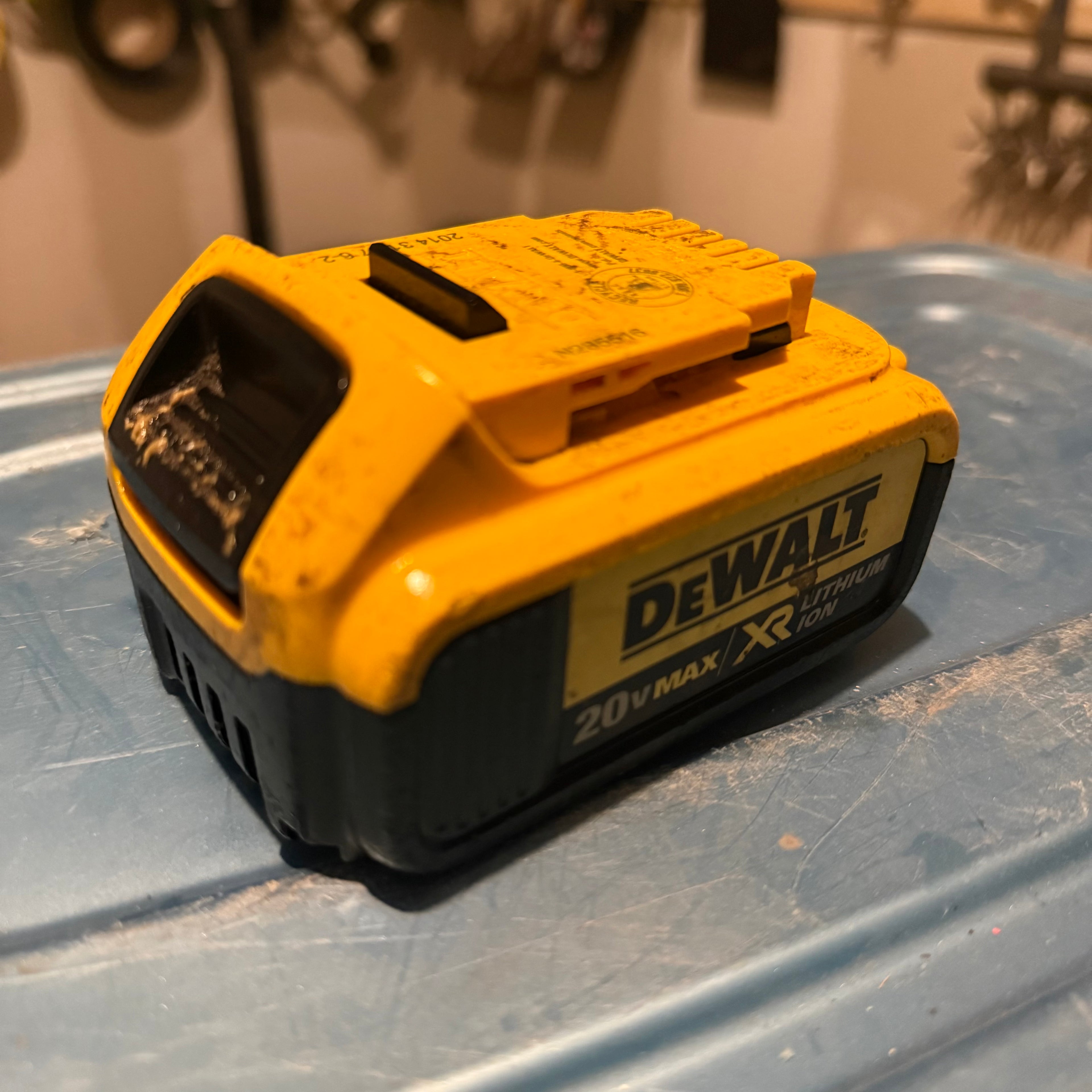 DEWALT 20V MAX XR BATTERY – $60