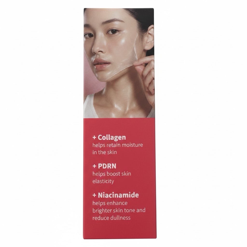 Farm Skin Super Glow Collagen Wrapping Mask 100ml PDRN Peel Off Made Korea - Lumi and Leo