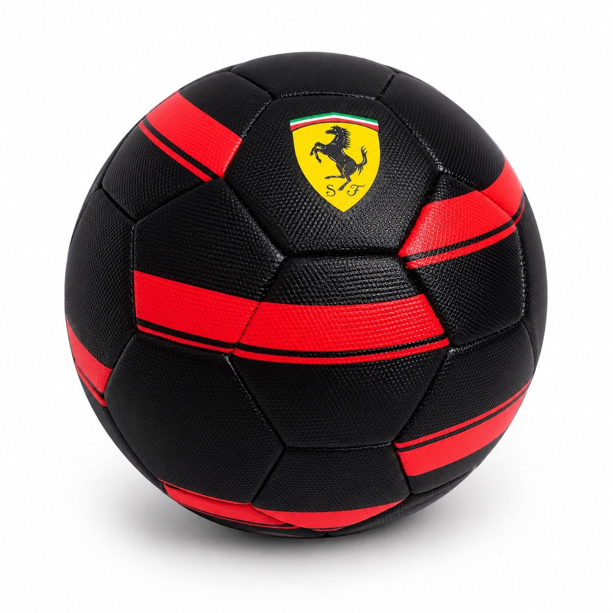 Ferrari Style Size 5 Soccer Ball PU Leather Football Training Ball